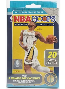 2019-20 Panini Hoops Premium Stock Basketball Hanger Box