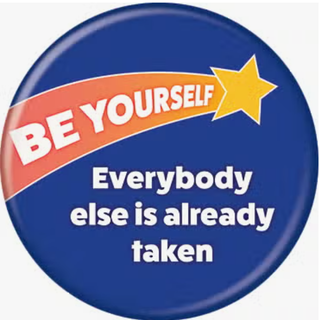 Wtia Be Yourself Button