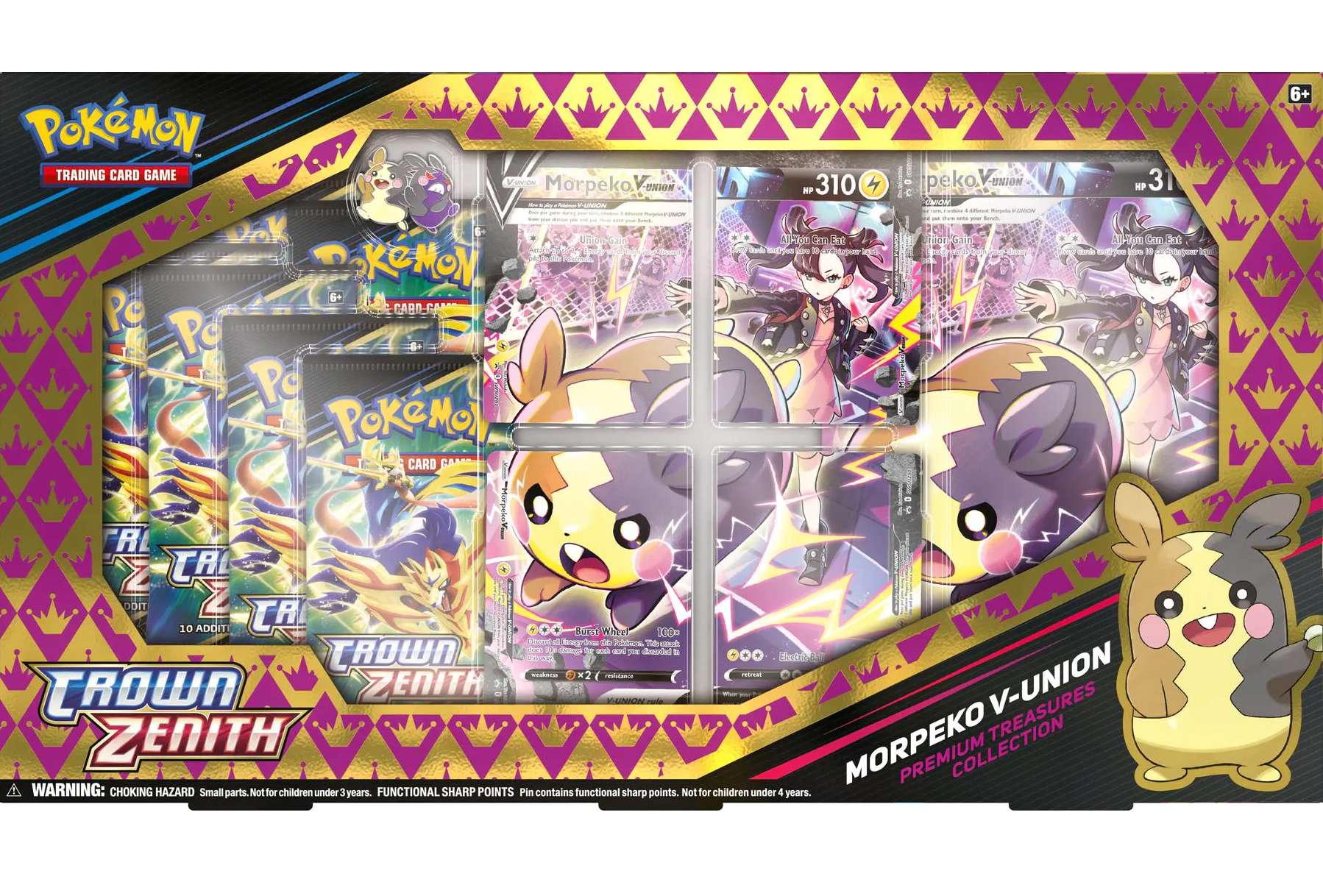 Crown Zenith: Morpeko V-Union Premium Treasures Collection