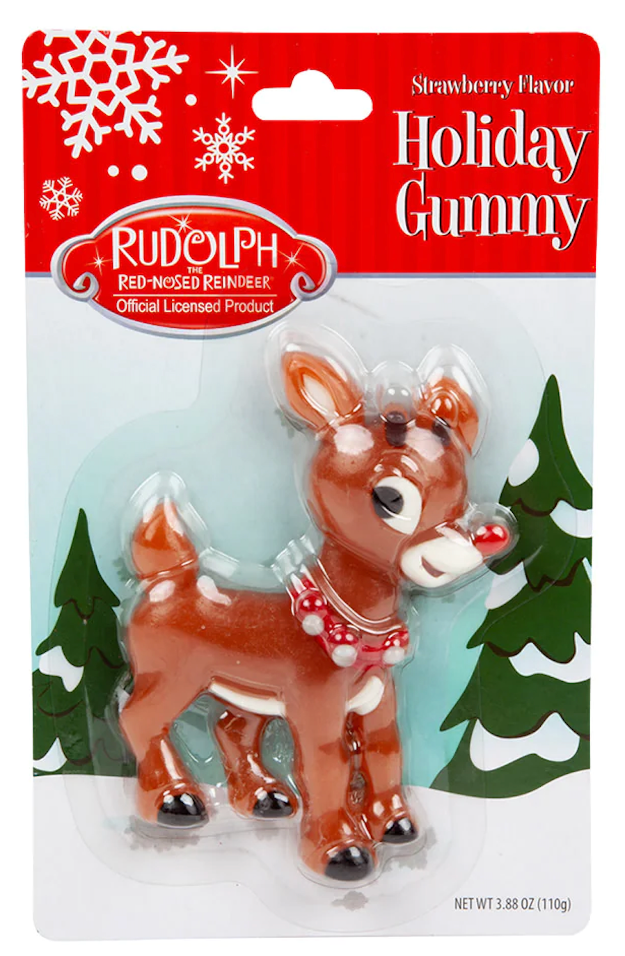 Holiday Gummy - Rudolph the Red-Nosed Reindeer