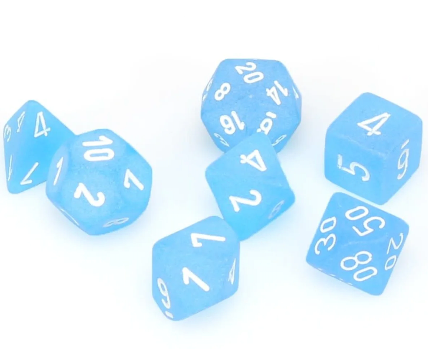 Chessex: Frosted Mini 7-Die Set