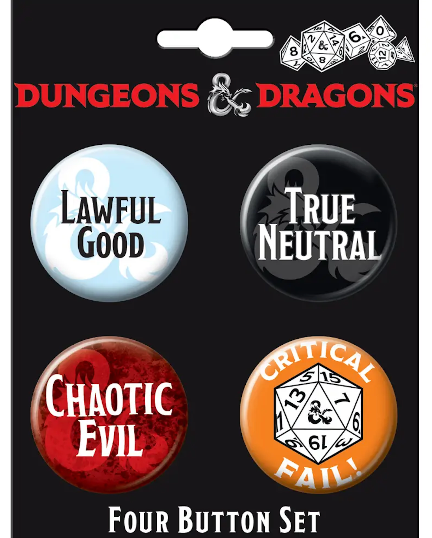 Dungeons & Dragons: 4 Button Set