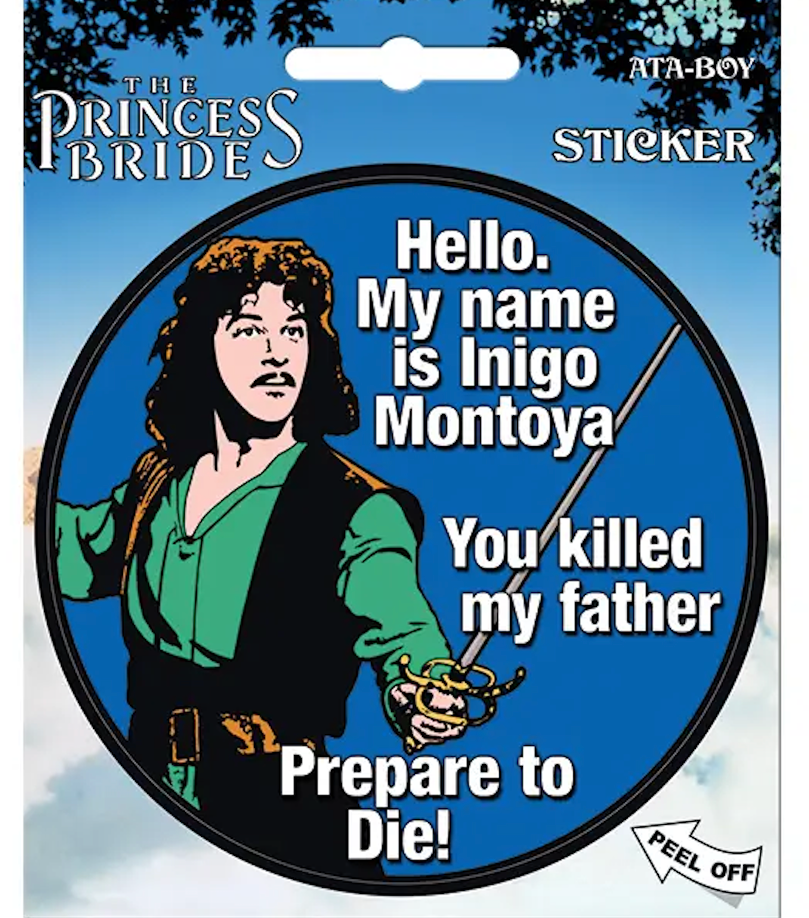 The Princess Bride: Inigo Montoya Sticker