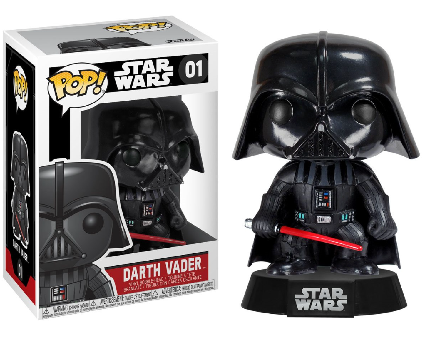 Star Wars: Darth Vader Pop! Vinyl Figure (01)