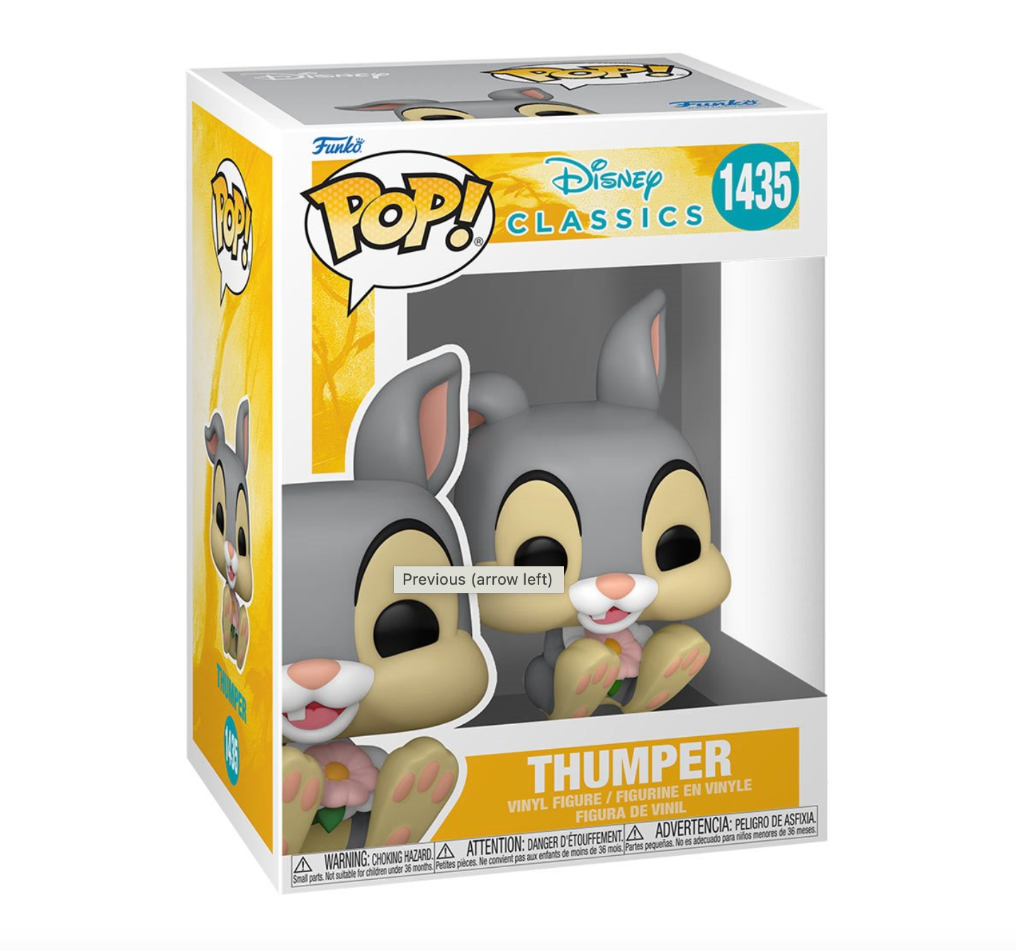 Disney: Bambi - Thumper Pop! Vinyl Figure (1435)