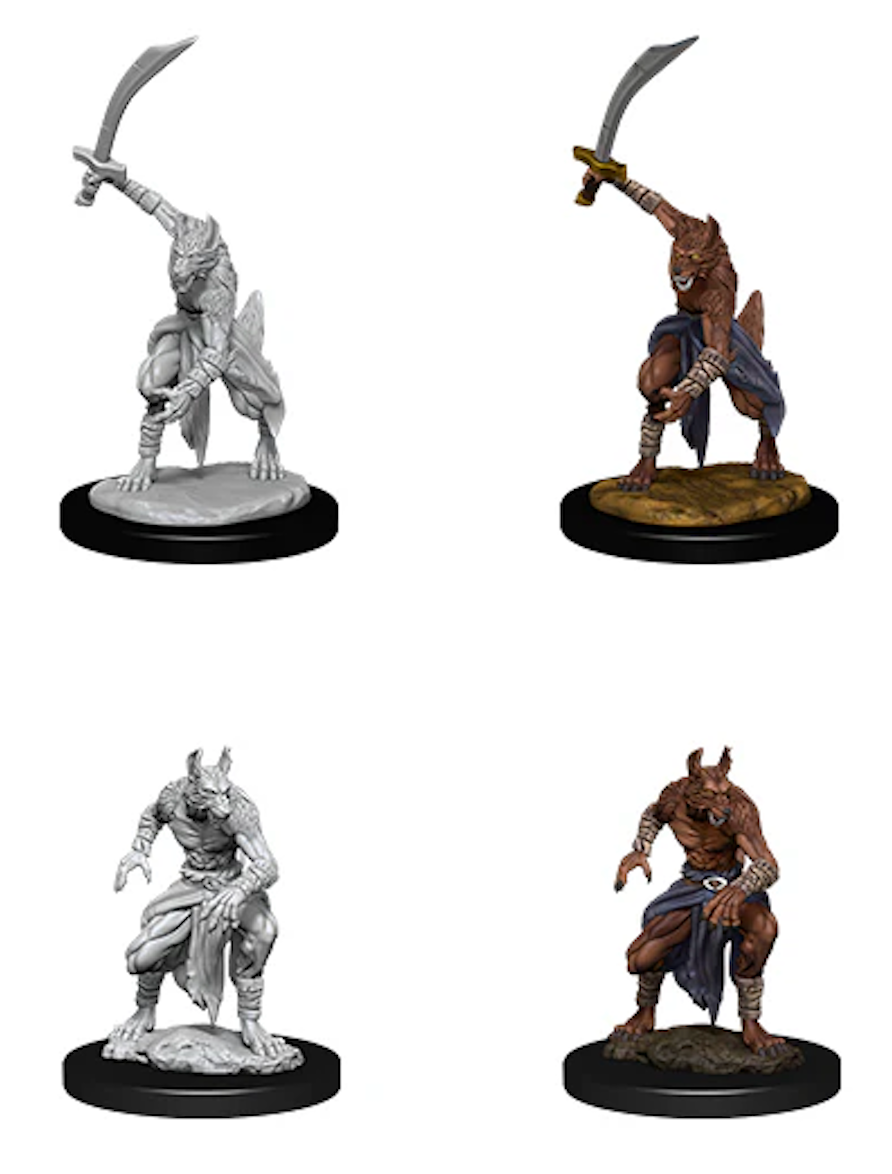 D&D Nolzur's Marvelous Unpainted Miniatures: Jackalwere