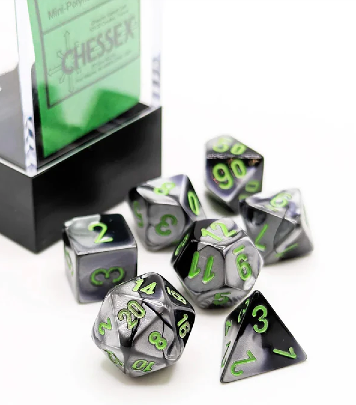 Chessex: Gemini Mini 7-Dice Set