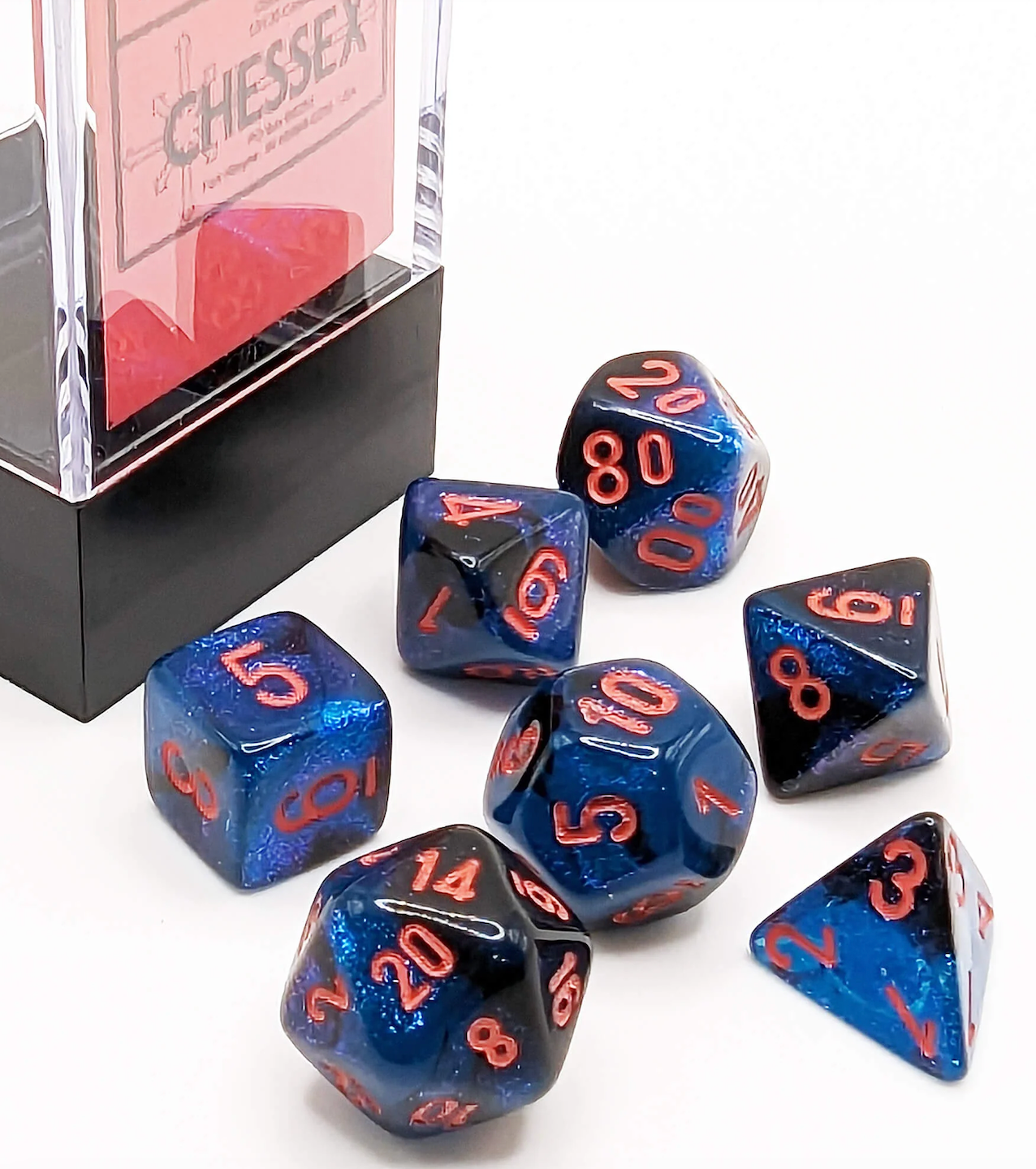 Chessex: Gemini Mini 7-Dice Set