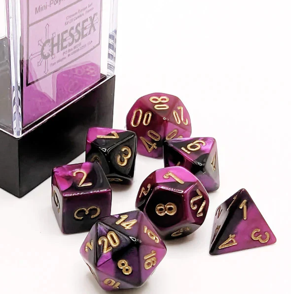 Chessex: Gemini Mini 7-Dice Set