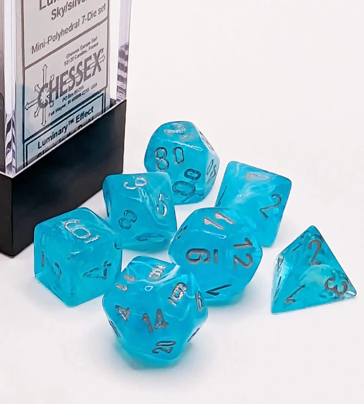 Chessex: Luminary Mini 7-Dice Set