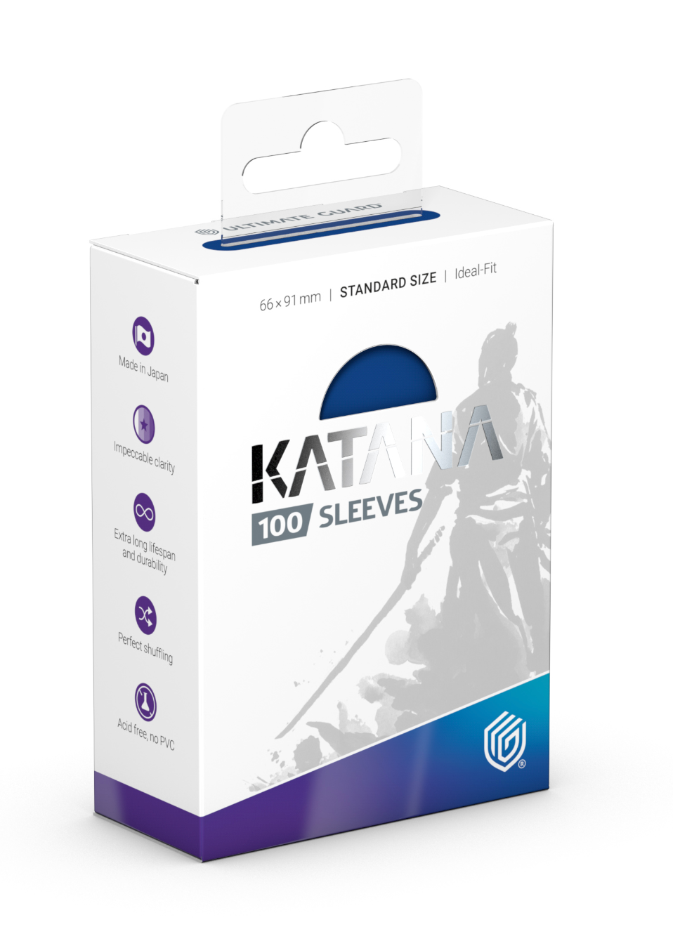 Katana: Standard Sized Sleeves - 100 Count