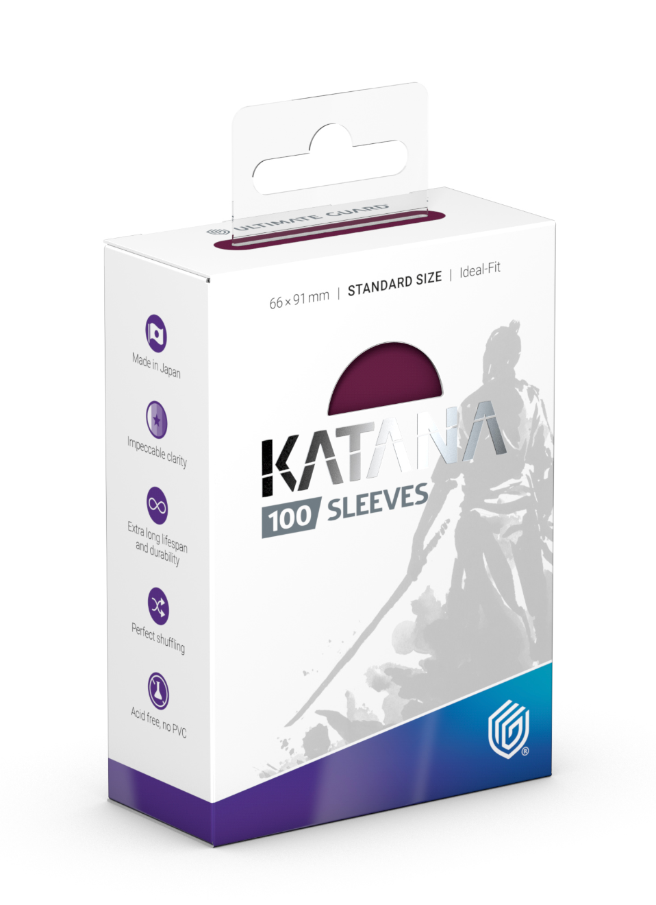 Katana: Standard Sized Sleeves - 100 Count