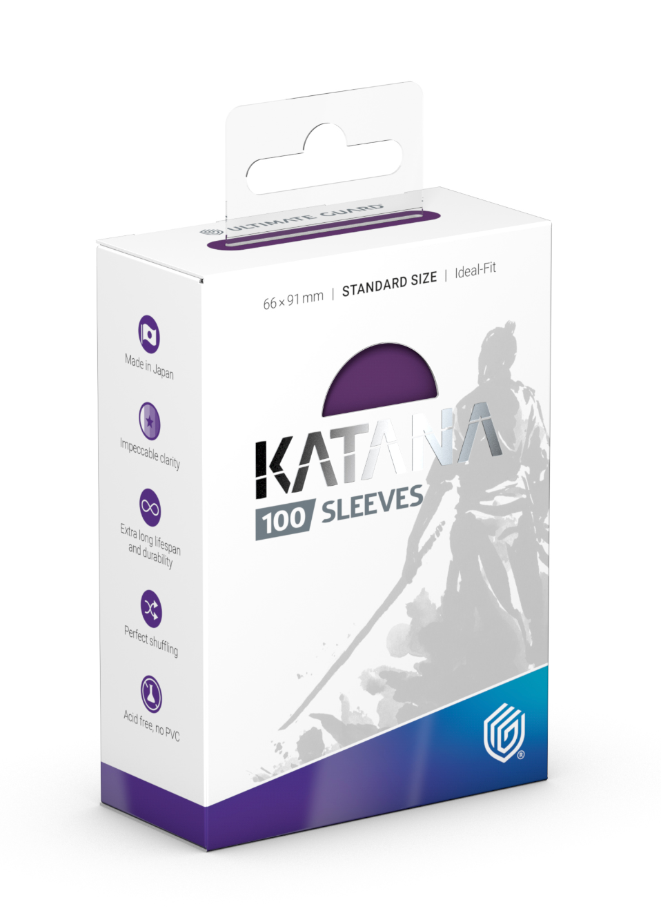 Katana: Standard Sized Sleeves - 100 Count