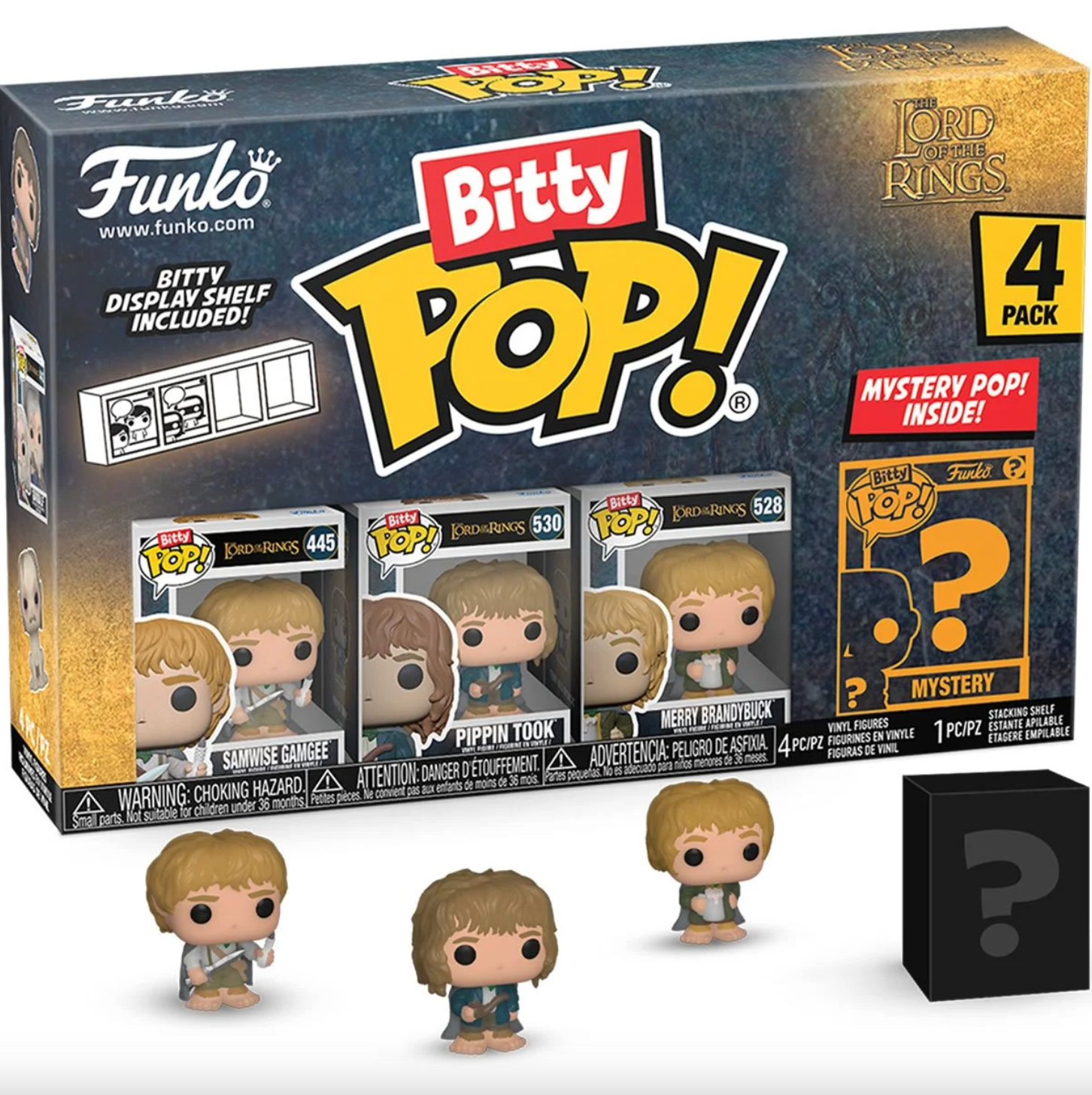 The Lord of the Rings: Samwise Gamgee Bitty Pop! Mini-Figure 4-Pack