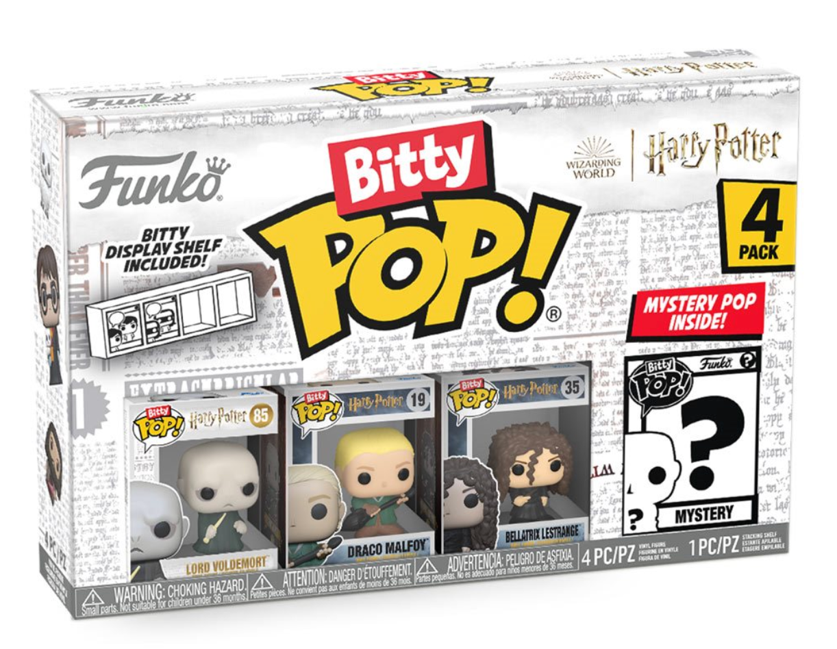 Harry Potter: Lord Voldemort Bitty Pop! Mini-Figure 4-Pack