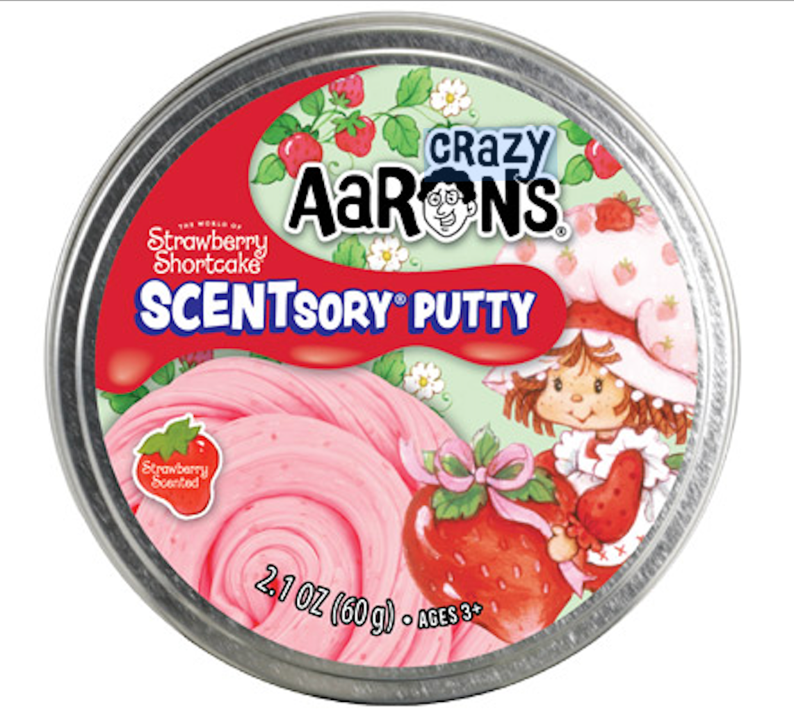 Crazy Aaron's SCENTsory Putty - Strawberry Shortcake