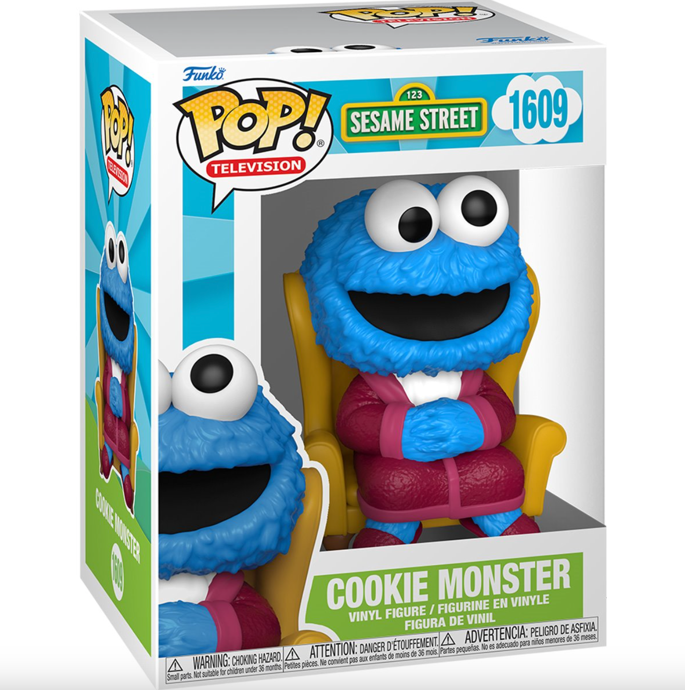 Sesame Street: Cookie Monster Pop! Vinyl Figure (1609)