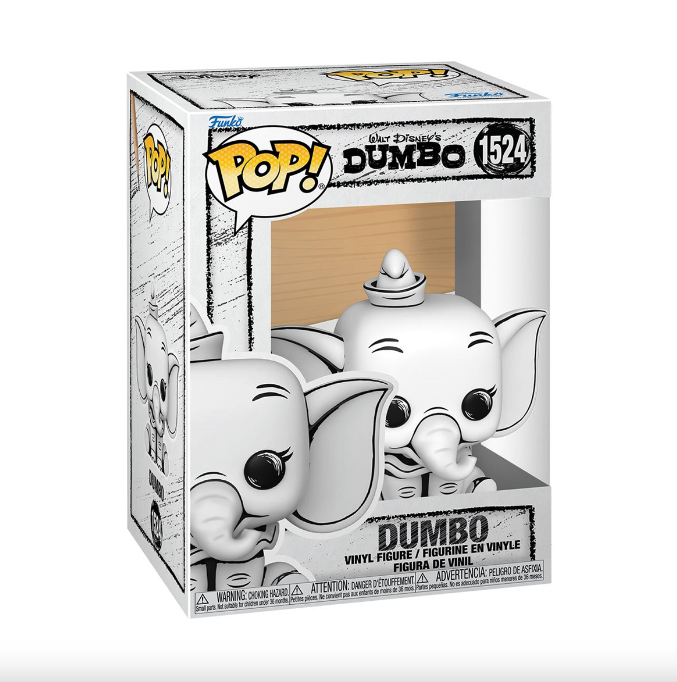 Disney: Dumbo - Sketched Dumbo Pop! Vinyl Figure (1524)