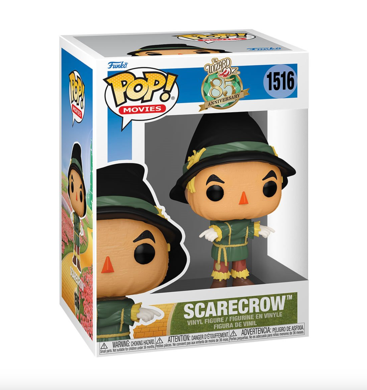 The Wizard of Oz 85th Anniversary: Scarecrow Pop! Vinyl Figure (1516)