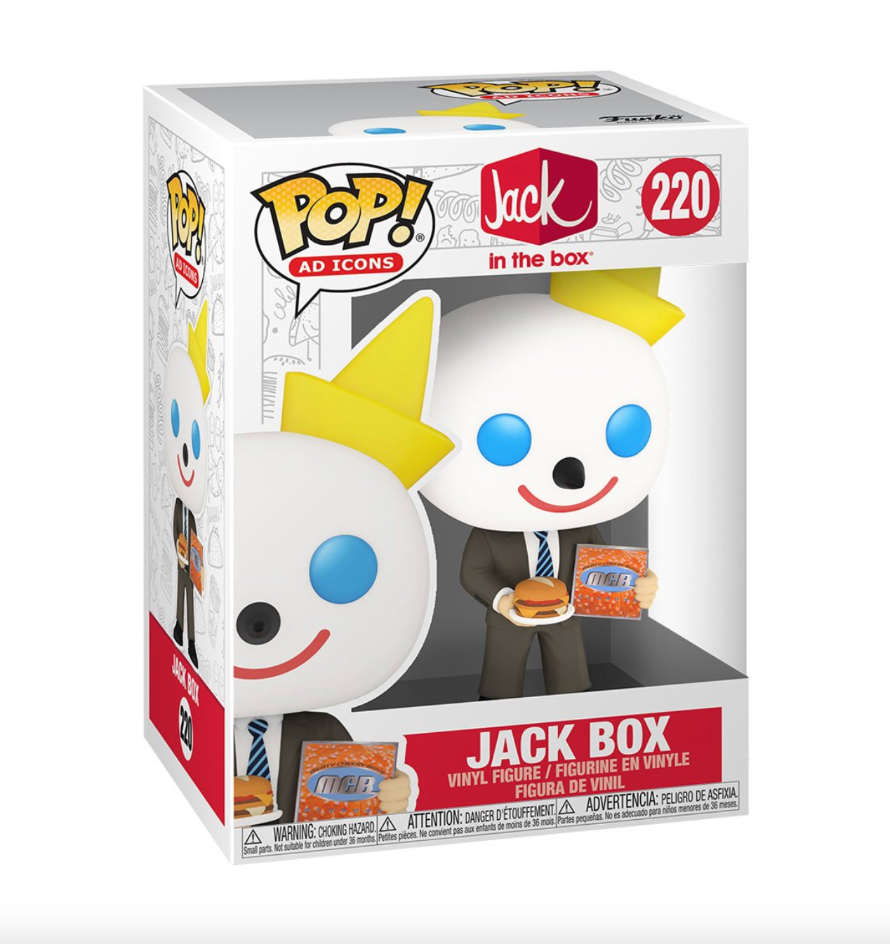 Jack in the Box: Jack Box Pop! Vinyl Figure (220)