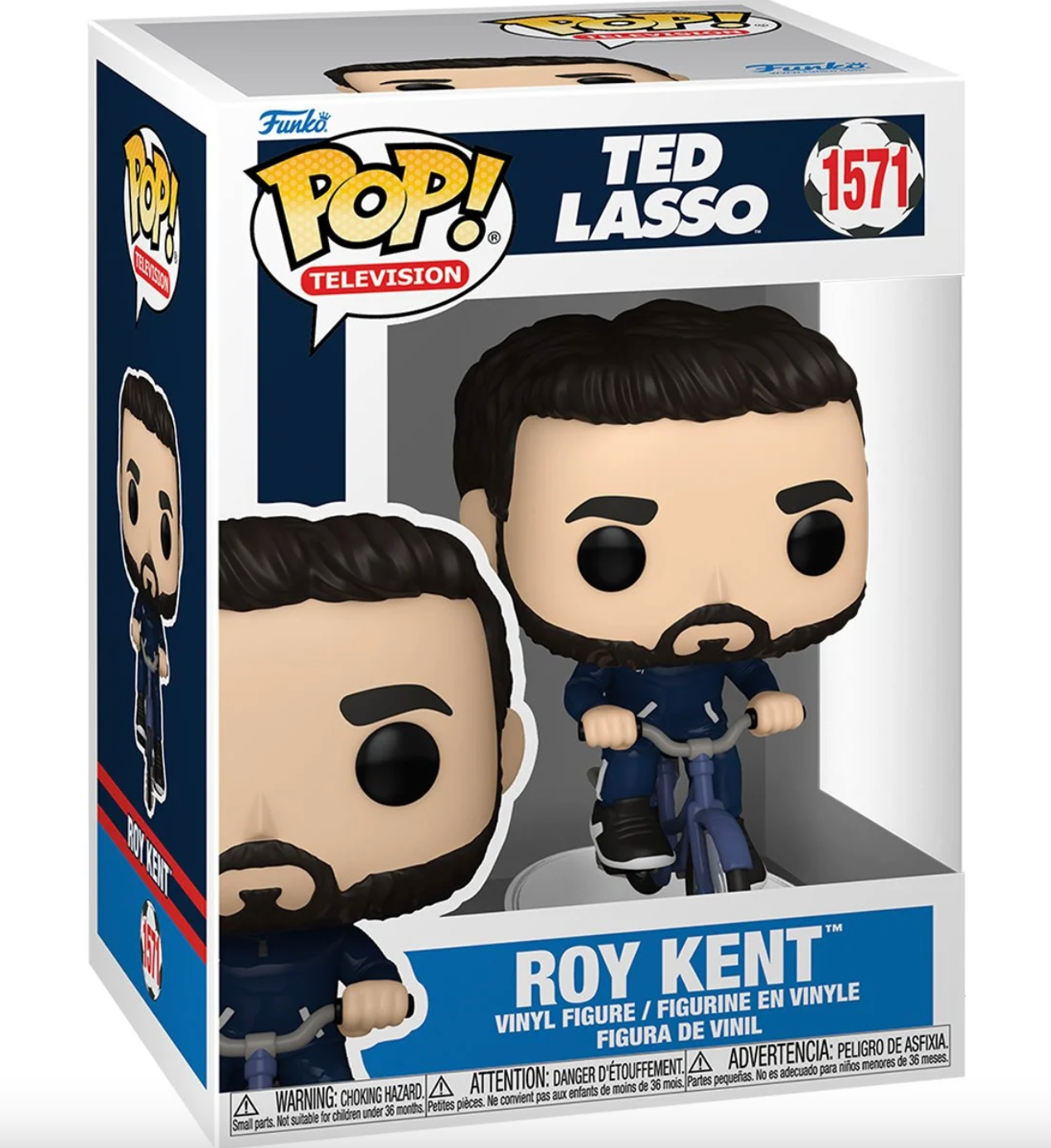 Ted Lasso: Roy Kent on Bike Pop! Vinyl Figure (1571)