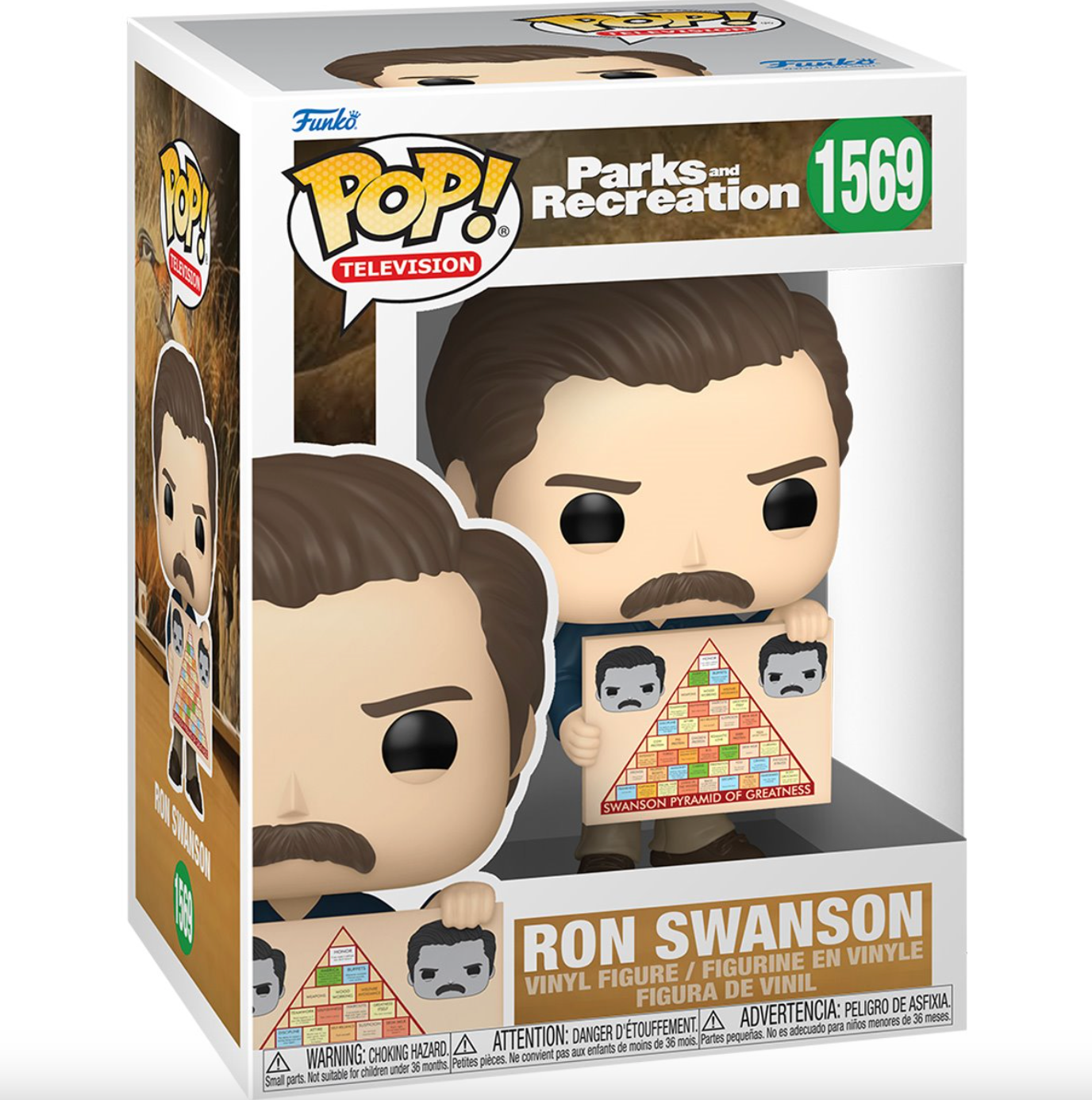 Parks and Recreation: Ron Swanson Pop! Vinyl Figure (1569)