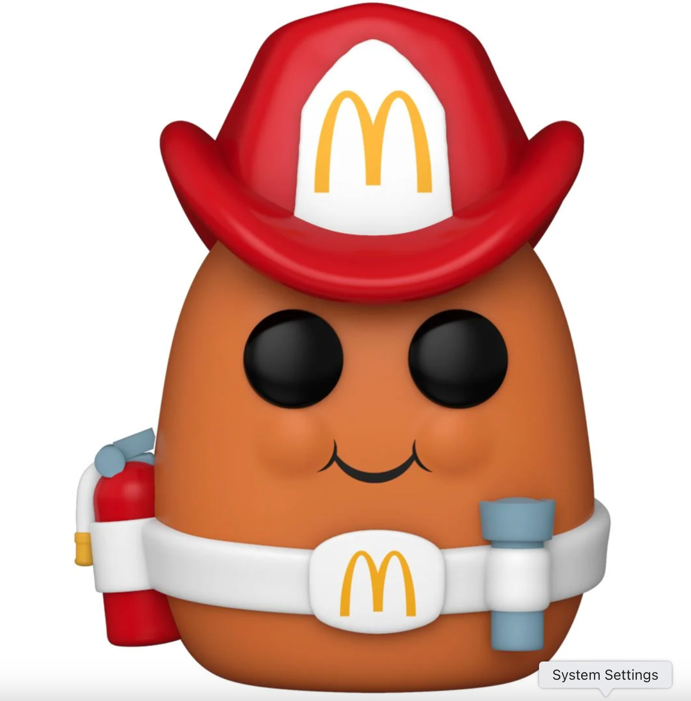 McDonald's: Fireman Nugget Pop! Vinyl Figure (112)