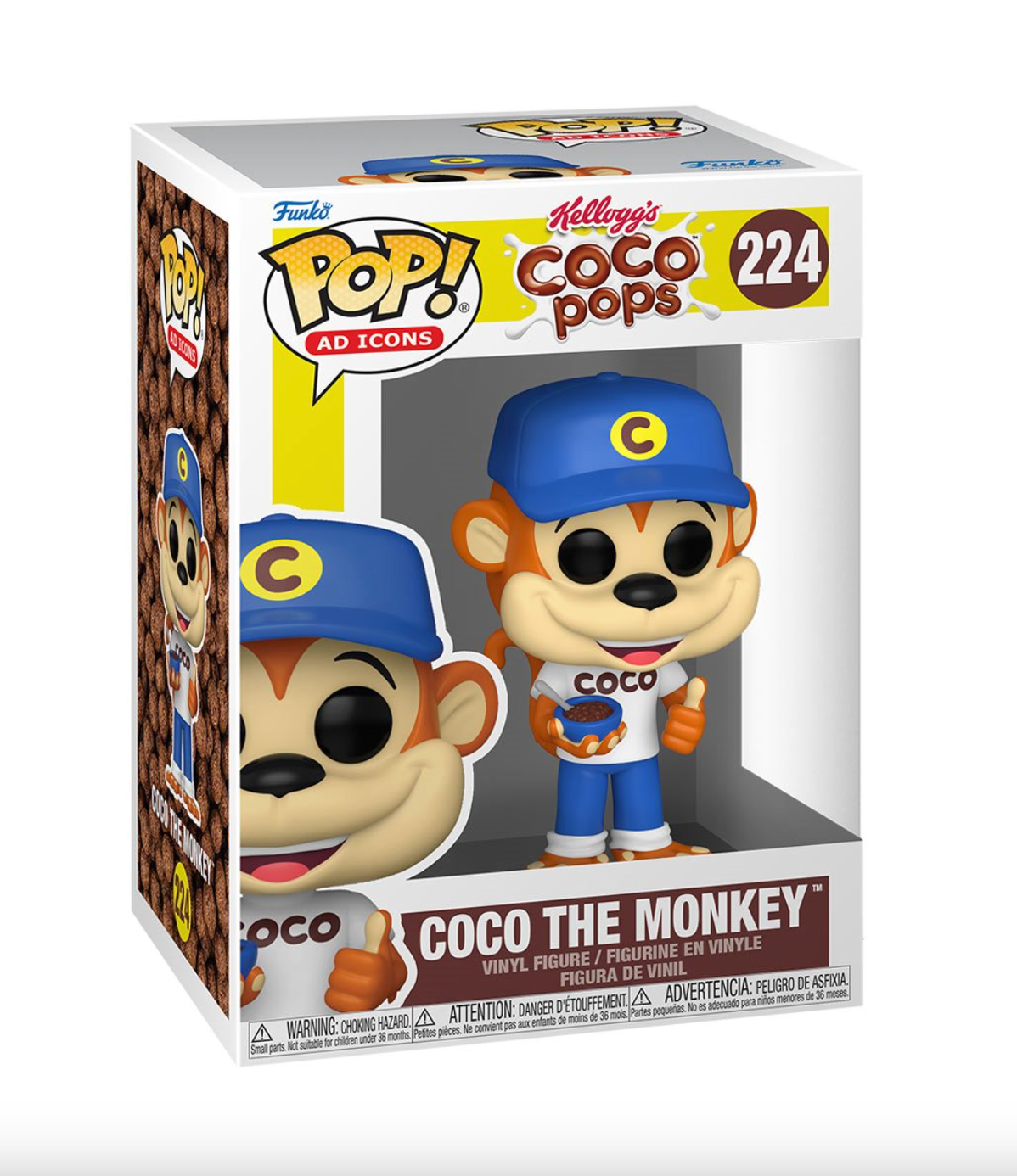 Kellogg's: Coco Pops - Coco the Monkey Pop! Vinyl Figure (224)