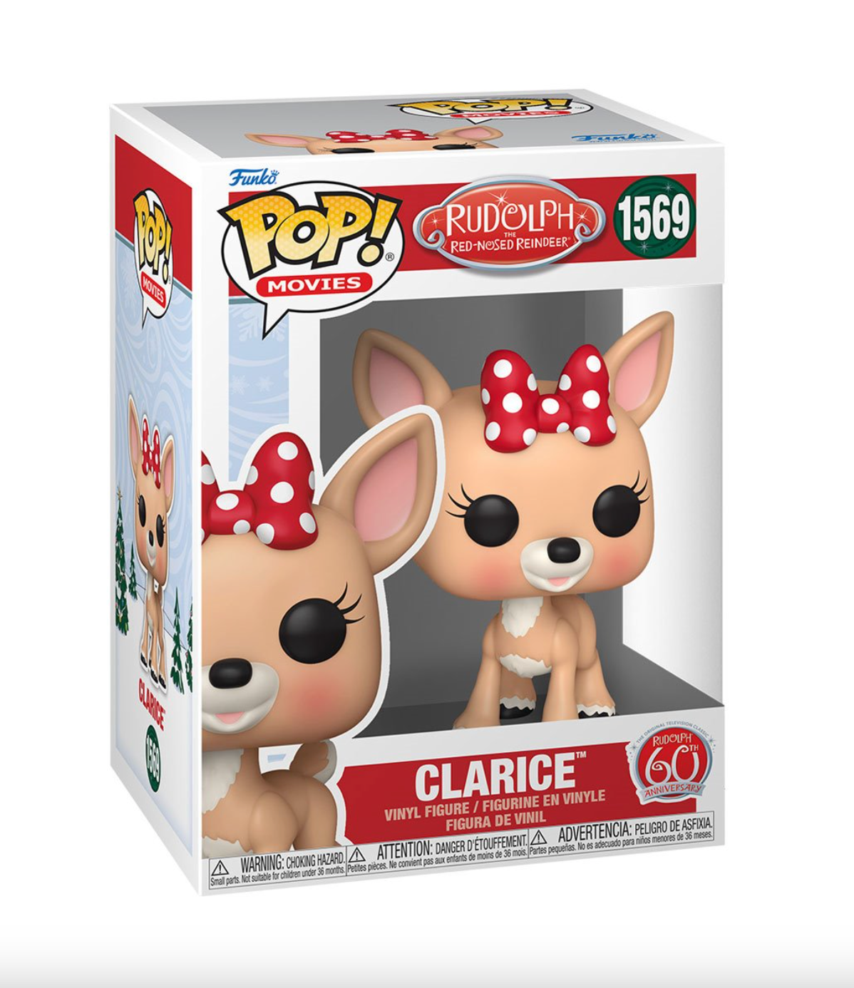 Rudolph The Red-Nosed Reindeer: Clarice Pop! Vinyl Figure (1569)