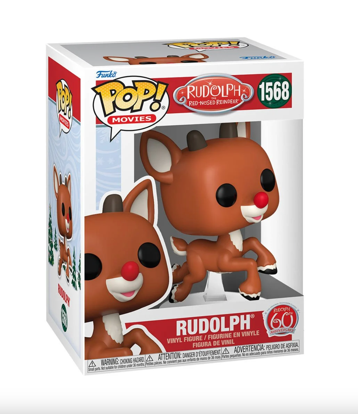 Rudolph The Red-Nosed Reindeer: Rudolph Pop! Vinyl Figure (1568)