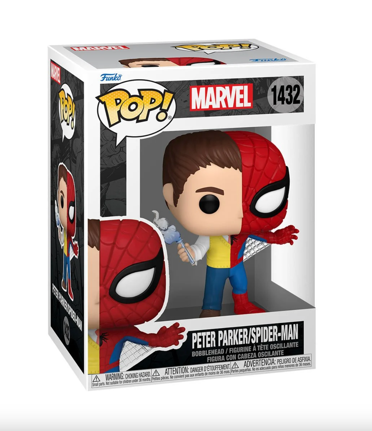 Marvel Comics: Split - Peter Parker/Spider-Man Pop! Vinyl Figure (1432)