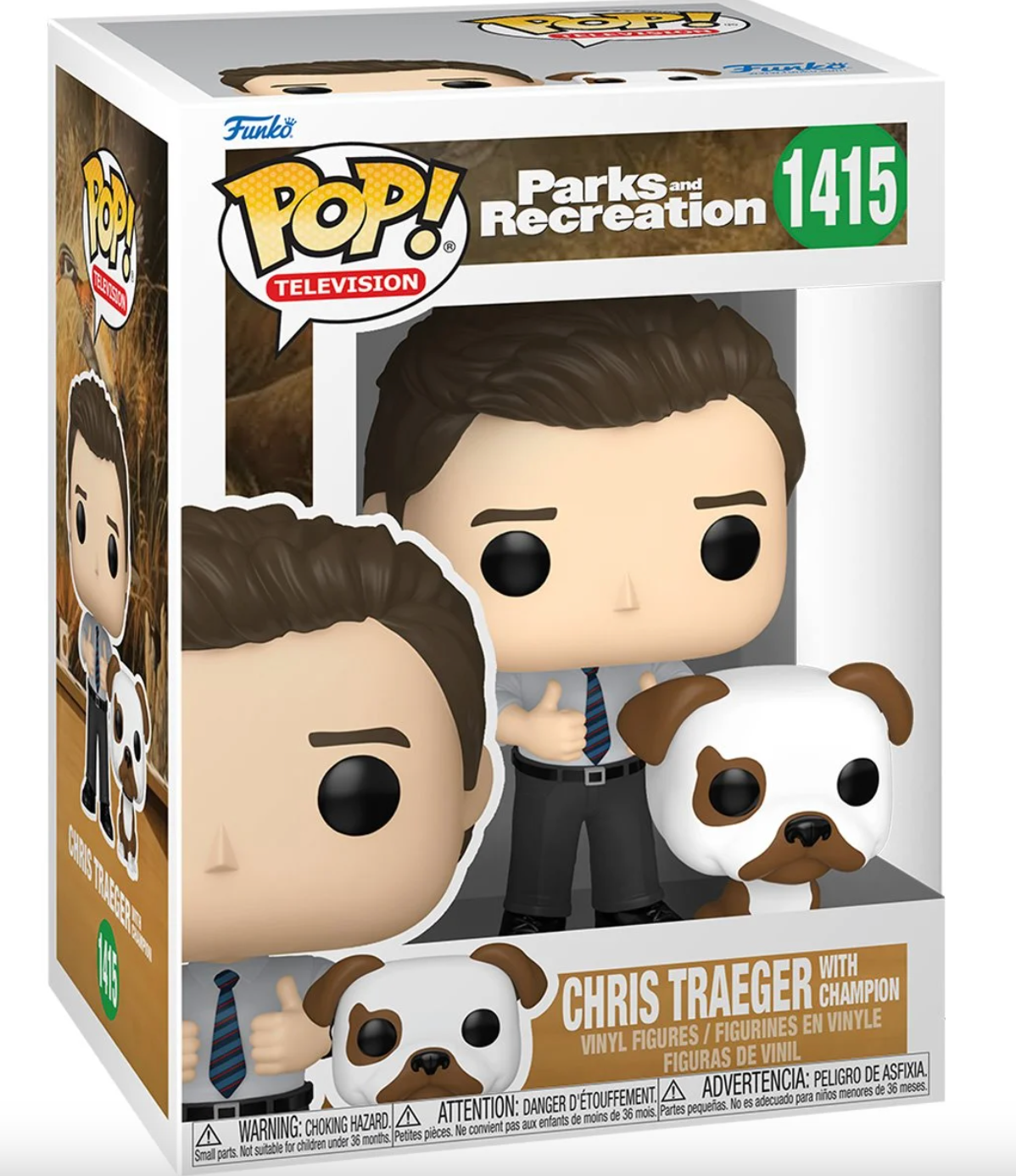 Parks and Recreation: Chris Traeger with Champion Pop! Vinyl Figure (1415)