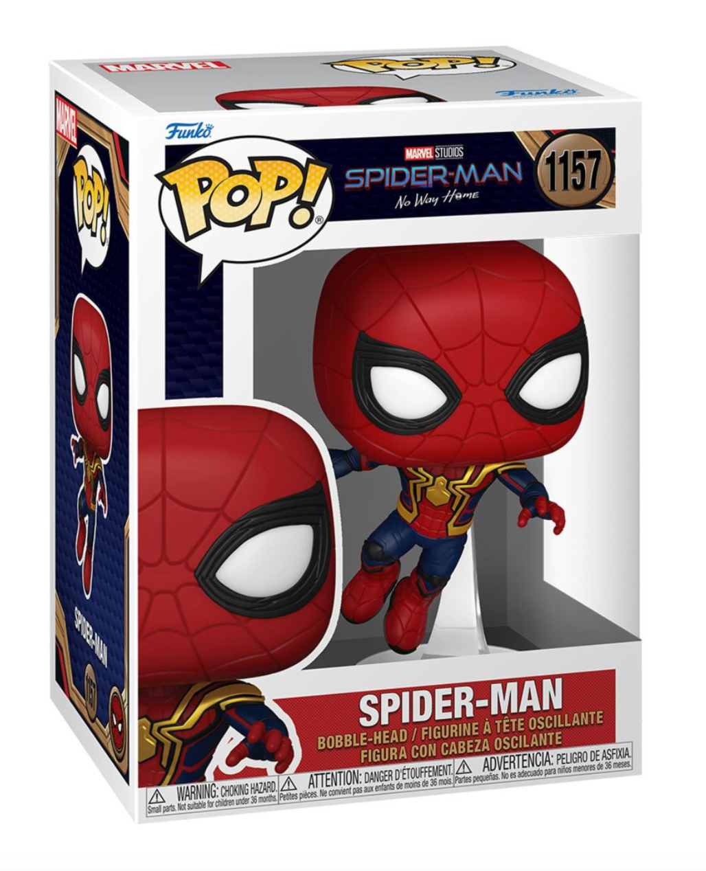 Spider-Man No Way Home: Spider-Man Pop! Vinyl Figure (1157)