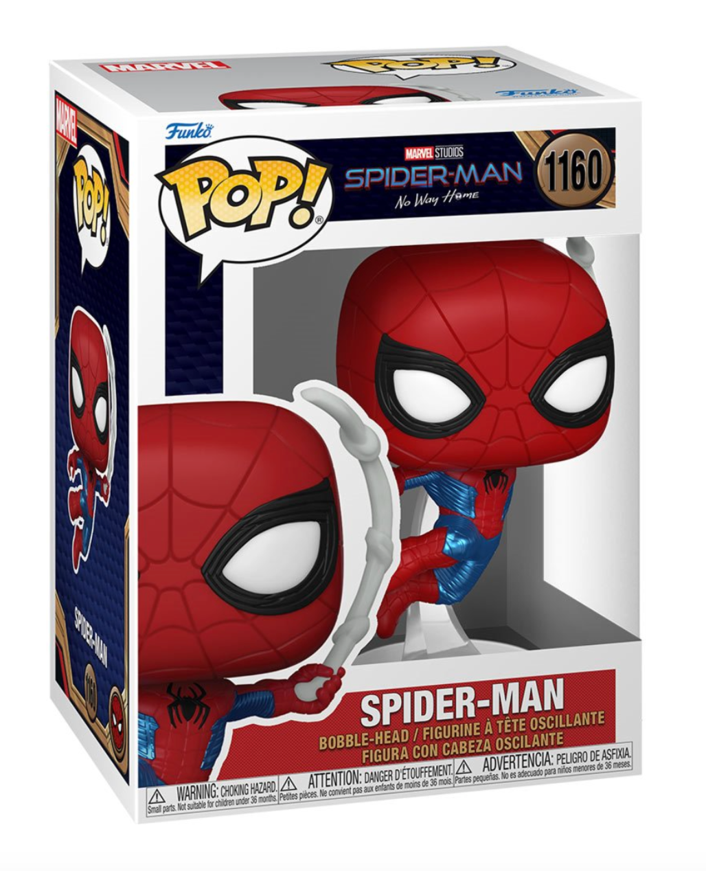 Spider-Man No Way Home: Spider-Man Pop! Vinyl Figure (1160)