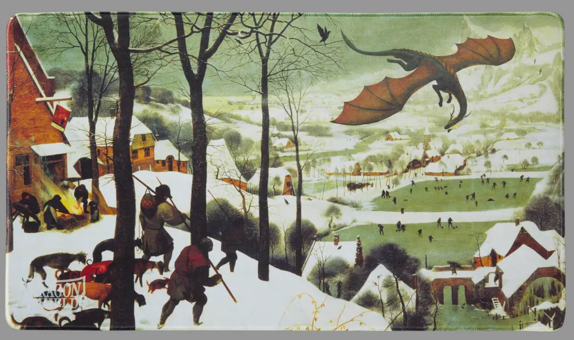 Dragon Shield Art Playmat: Hunters in the Snow