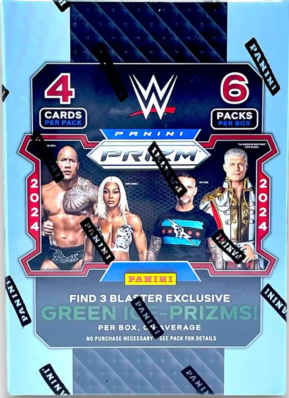 2024 Panini Prizm WWE Wrestling 6-Pack Hobby Blaster Box