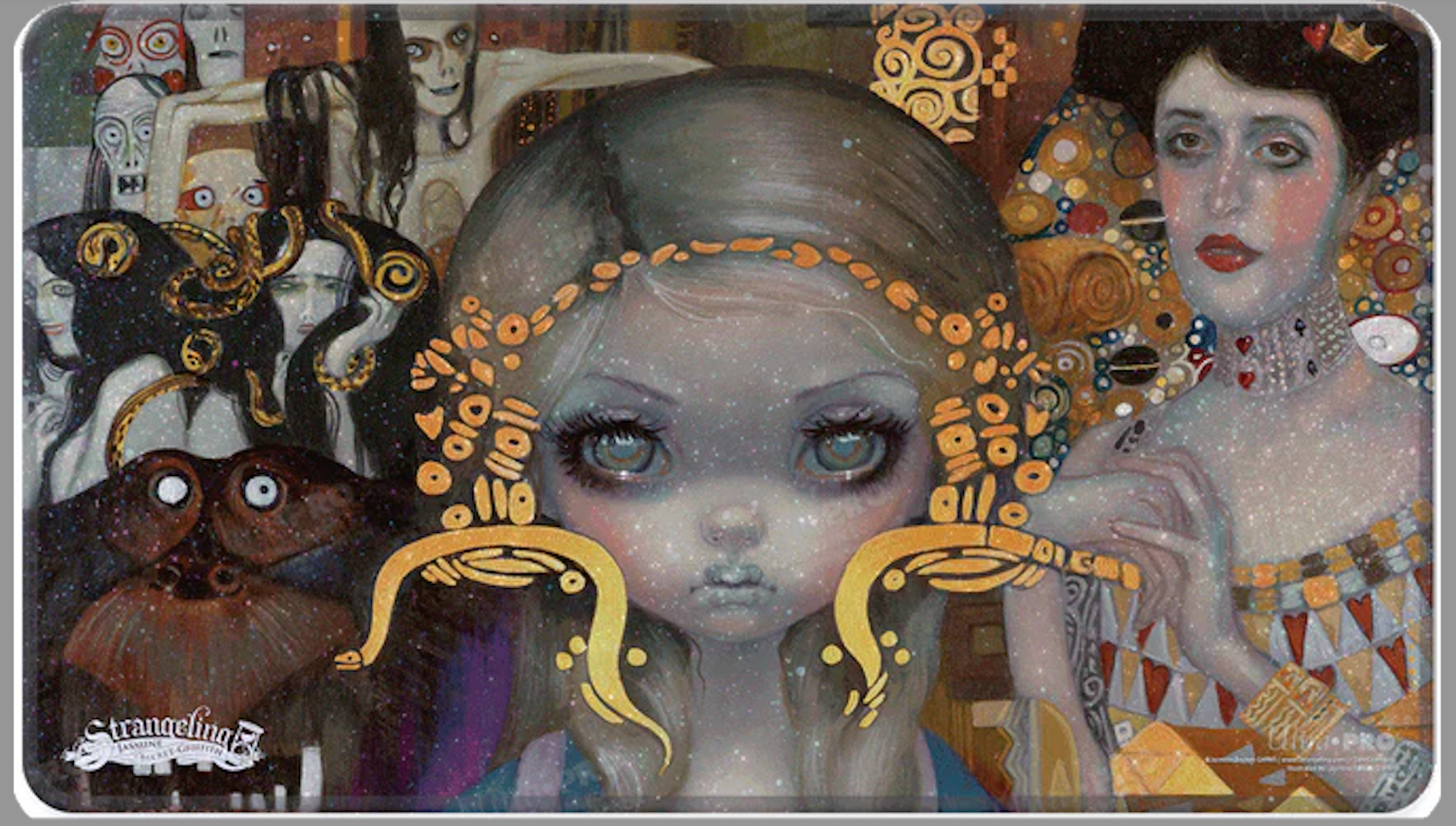 Jasmine Becket-Griffith Alice In A Klimt Dream Holofoil Playmat