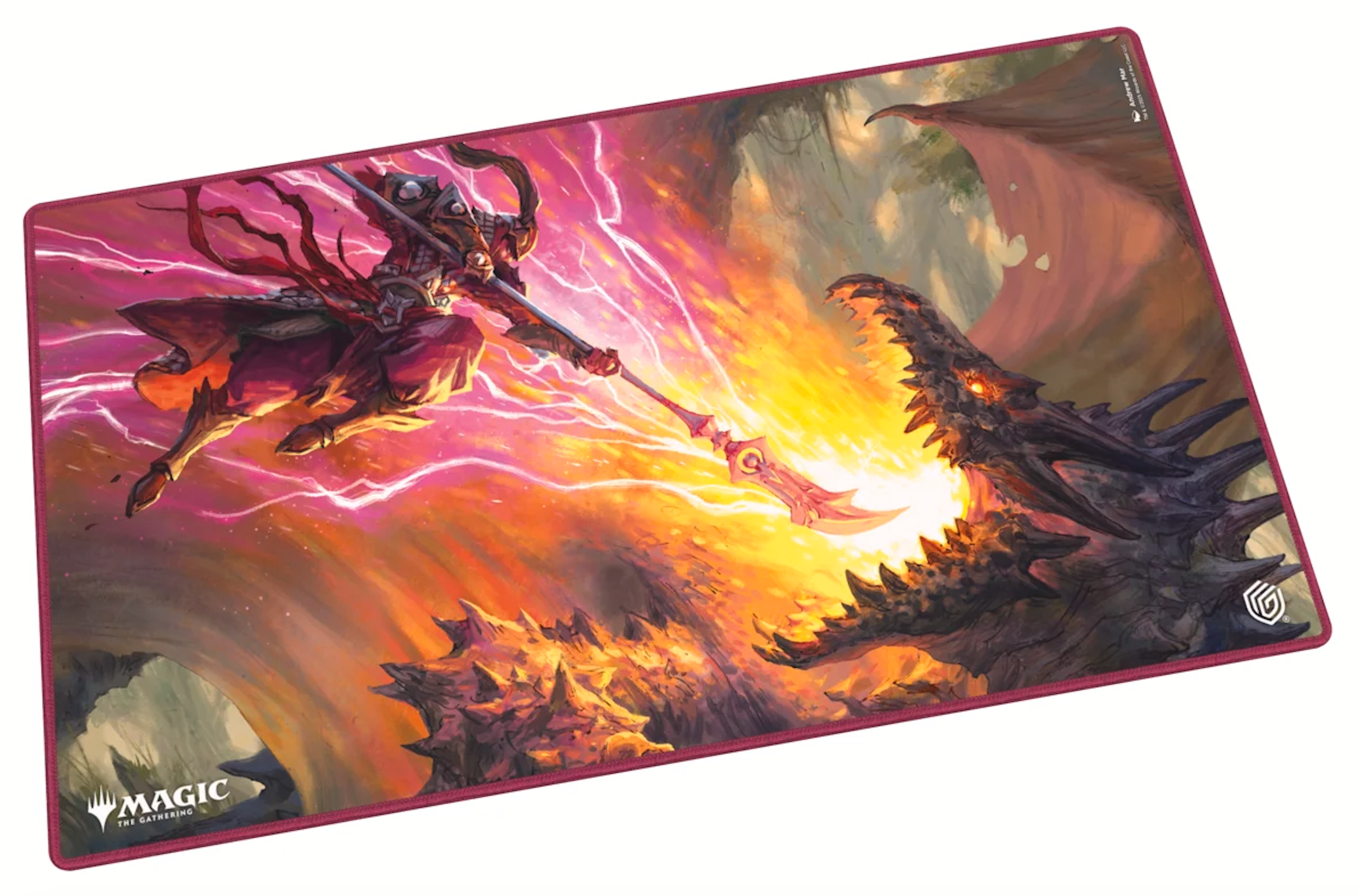 Magic the Gathering Playmat: Tarkir Dragonstorm - Worthy Cost