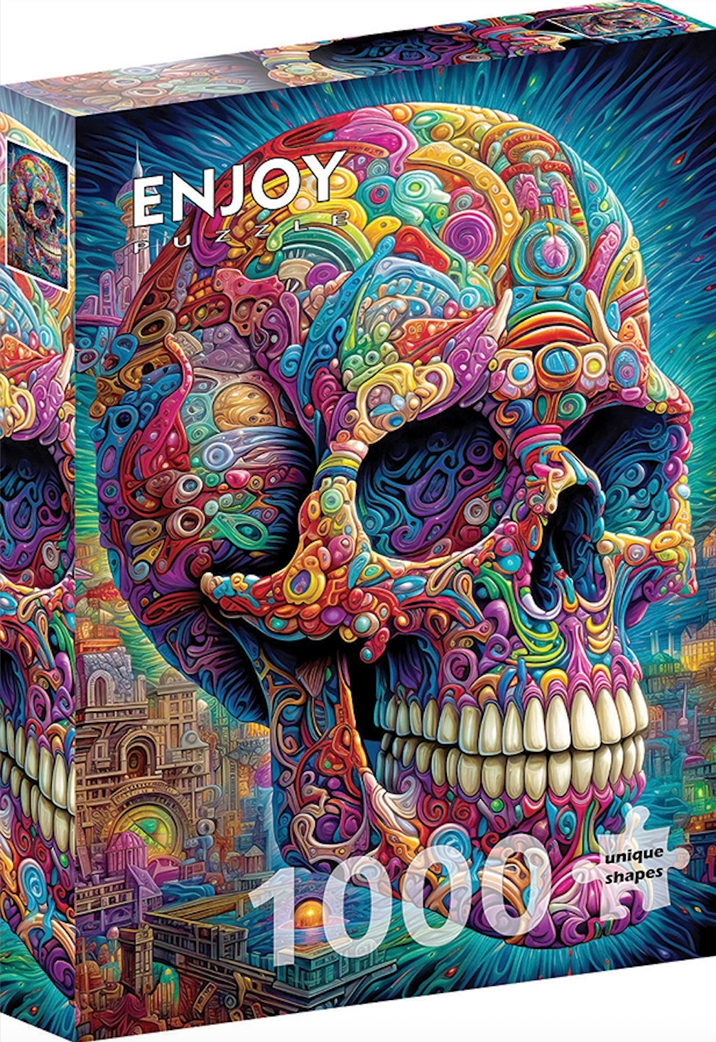 Quirky Skull (1000 pc puzzle)