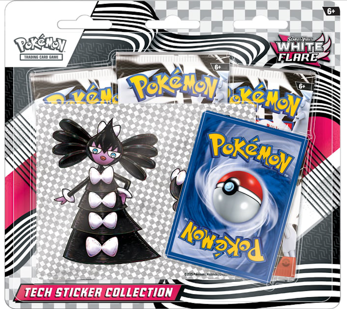 Scarlet & Violet 10.5: White Flare 3-Pack Tech Blister