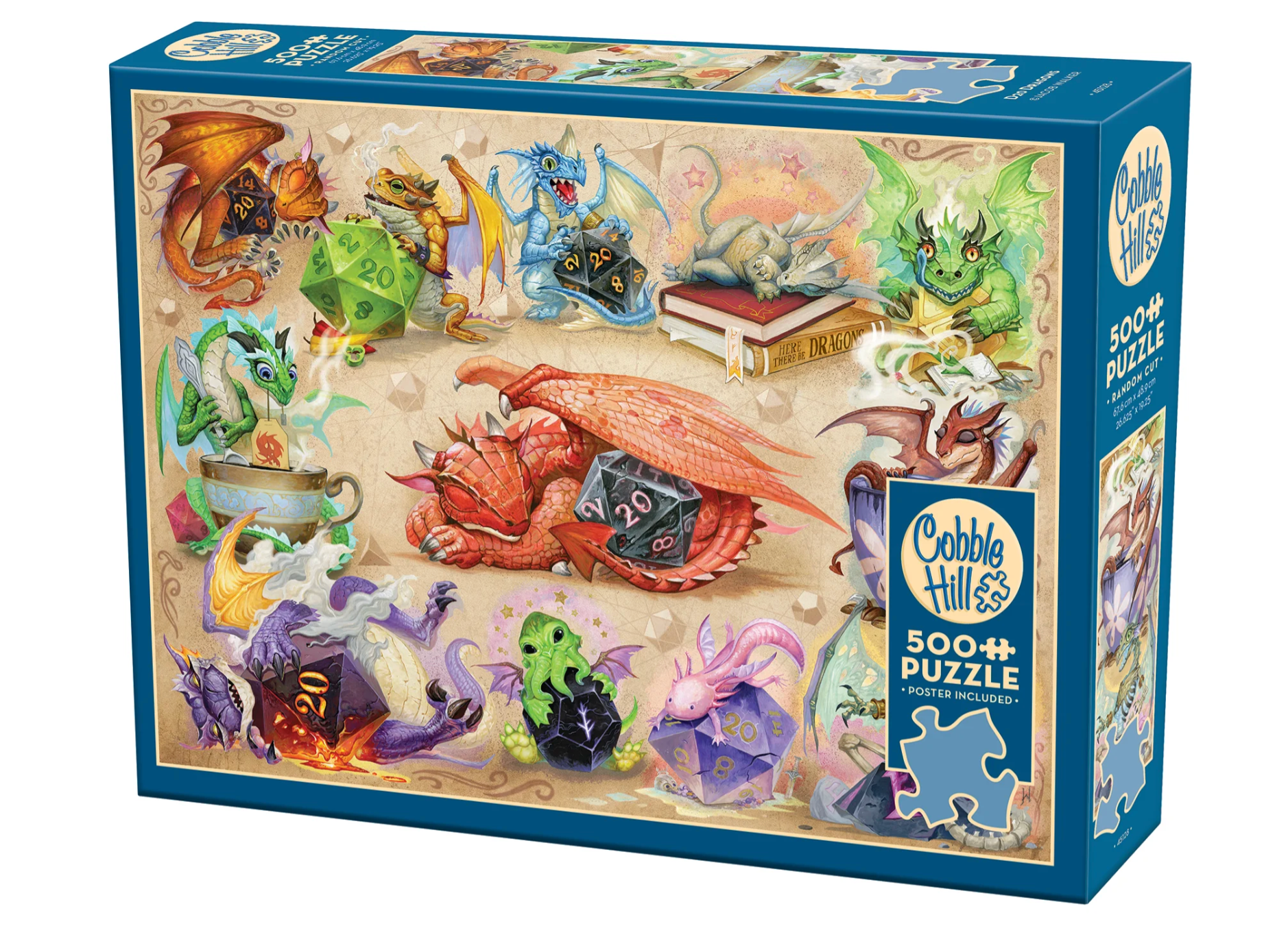 D20 Dragons (500 pc puzzle)