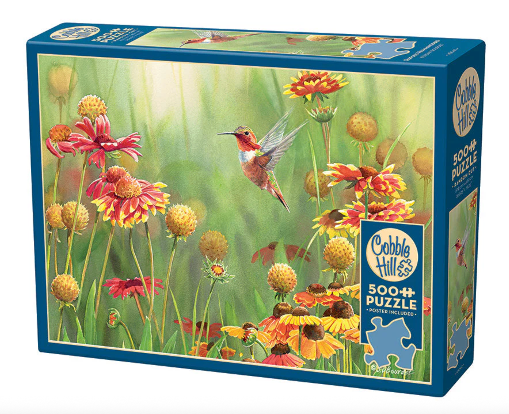 Rufous Hummingbird (500 pc puzzle)