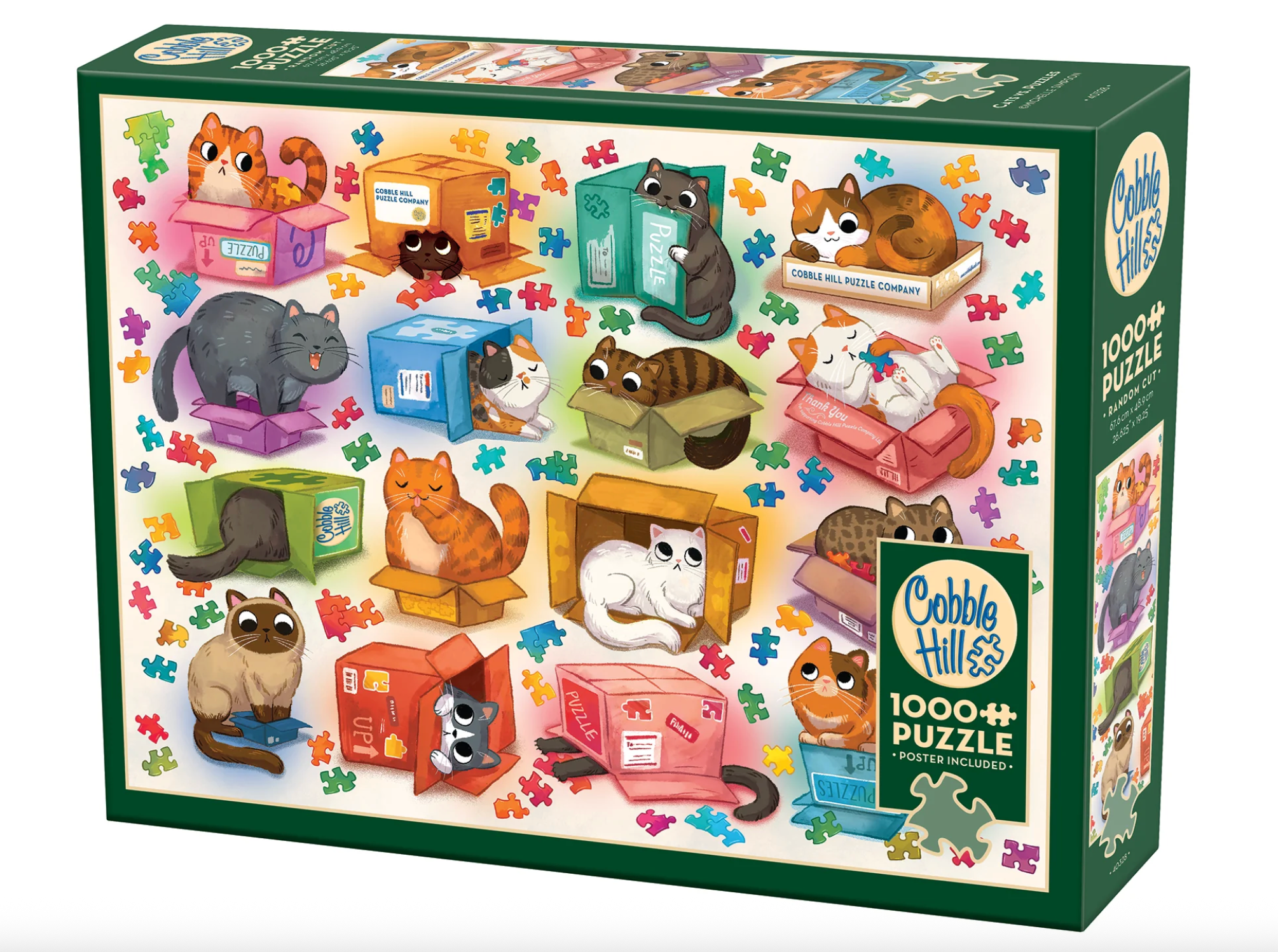 Cats vs Puzzles (1000 pc puzzle)