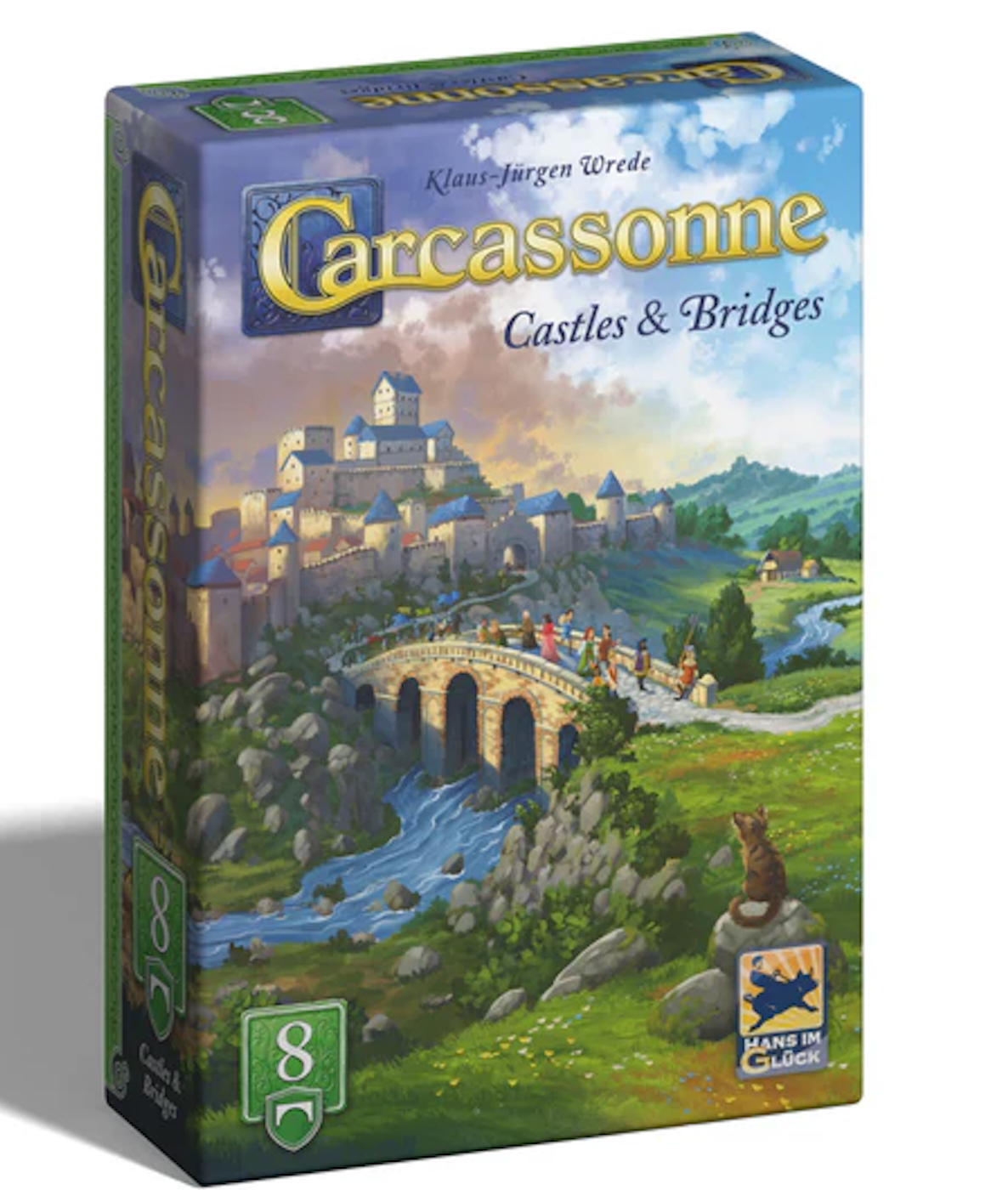 Carcassonne: Exp 8 (V3.1) - Castles & Bridges