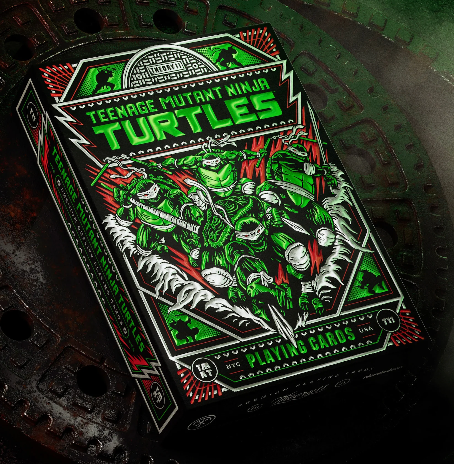 Theory11 Playing Cards: Teenage Mutant Ninja Turtles