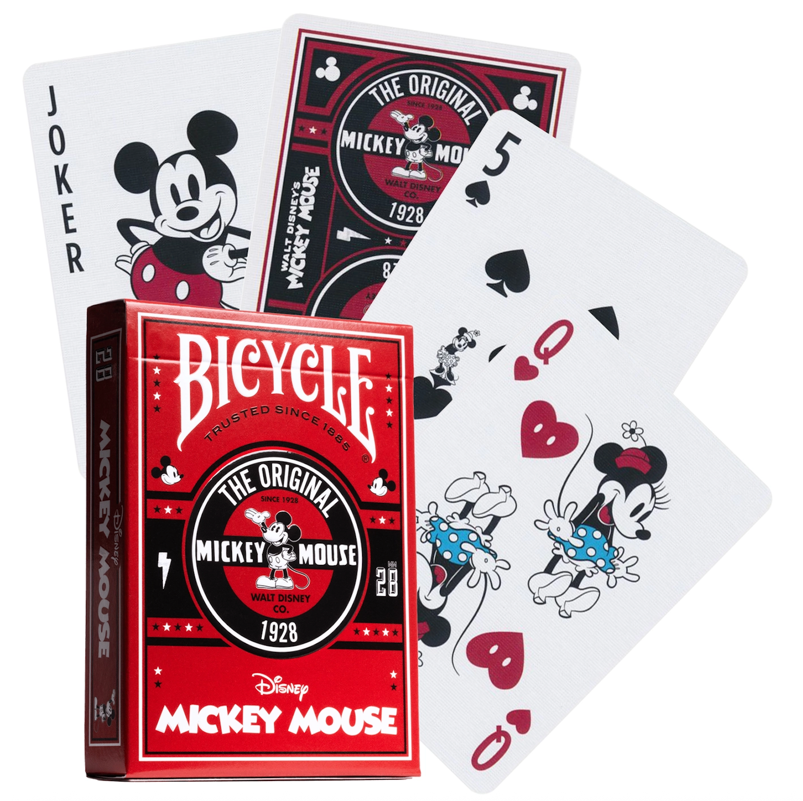 Bicycle Playing Cards: Disney - Classic Mickey Mouse
