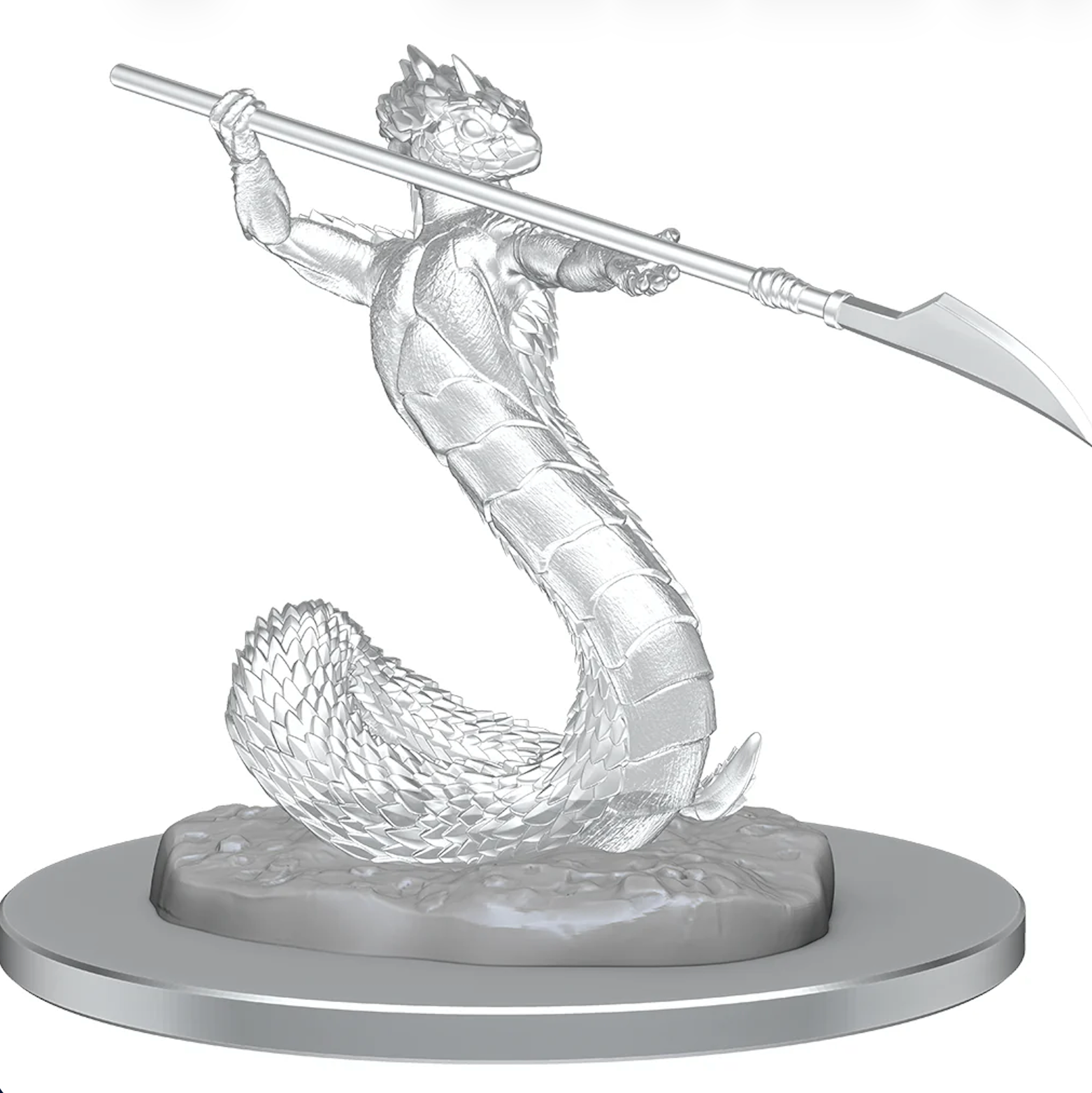 D&D Critical Role Unpainted Miniatures: Serpentfolk & Serpentfolk Ghost