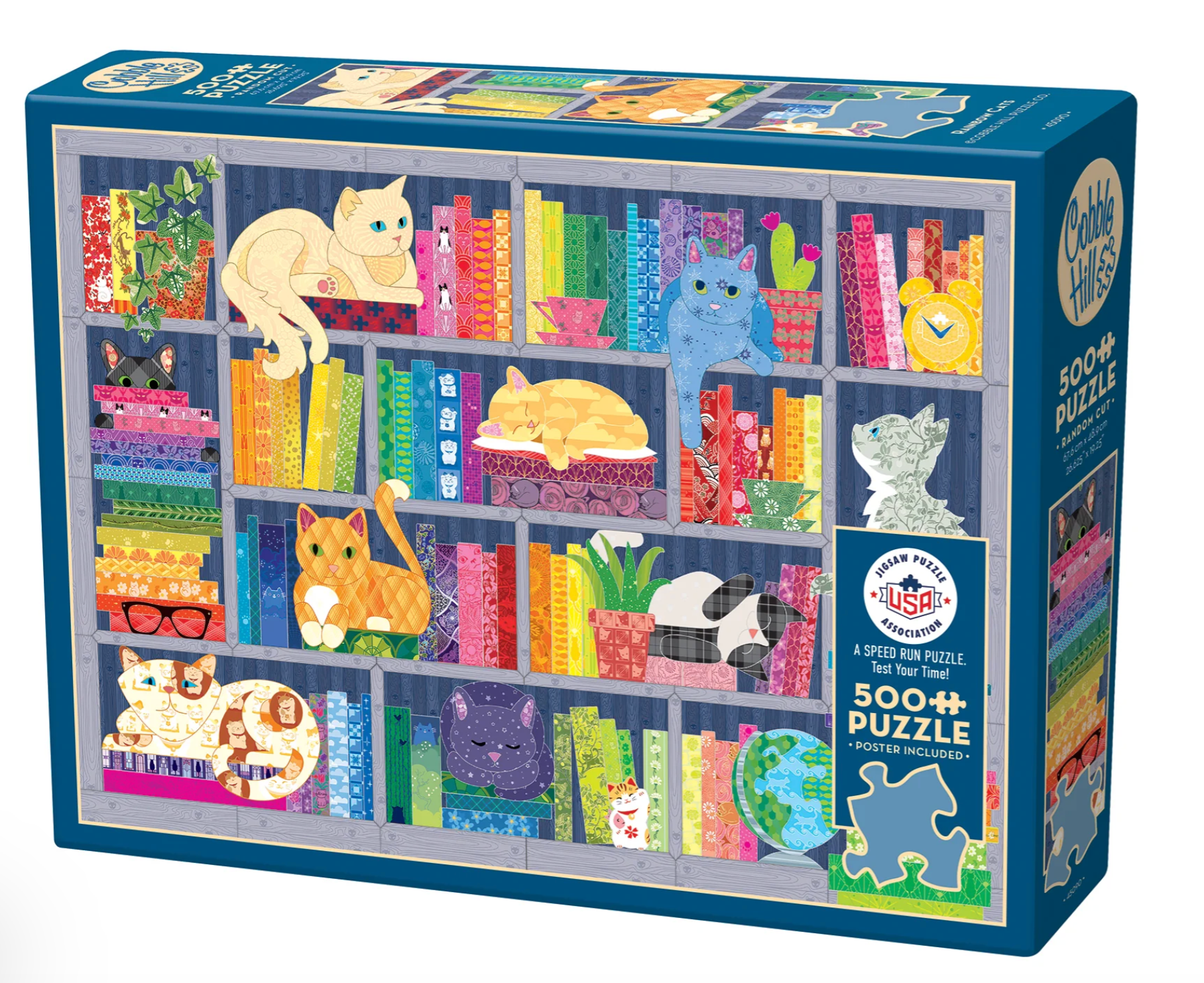 Rainbow Cats (1000 pc puzzle)