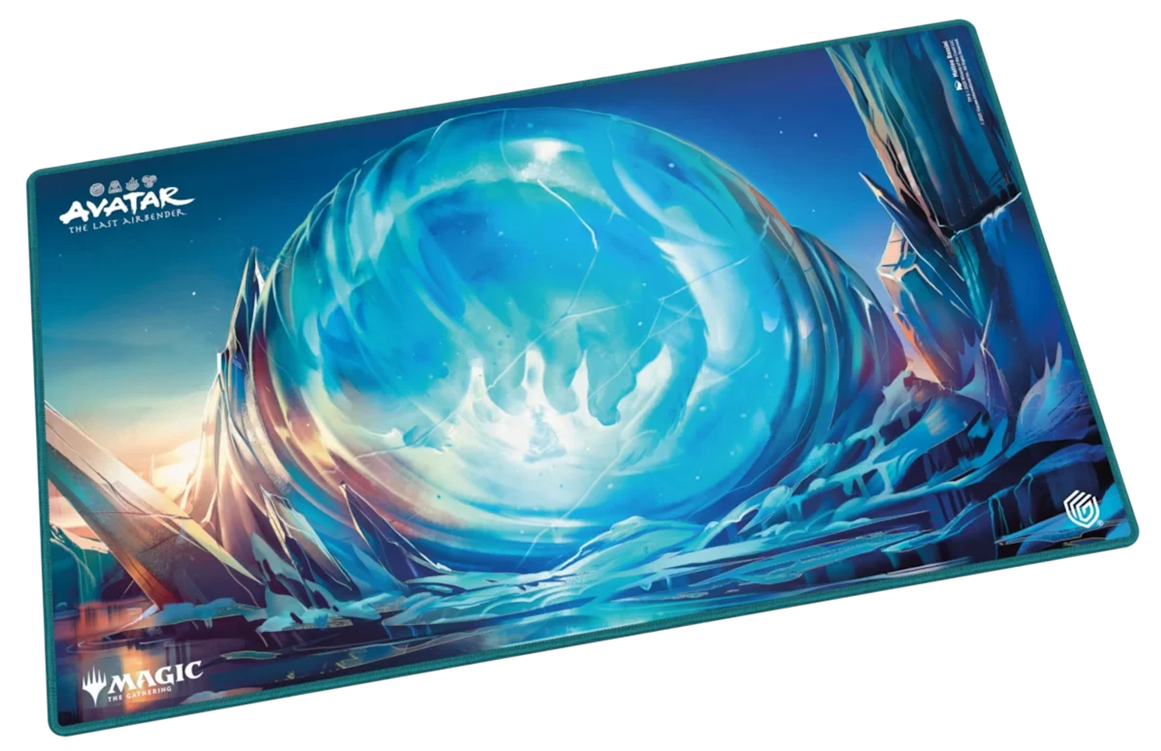 Magic the Gathering Stitched Playmat: Avatar The Last Airbender - Aang's Iceberg