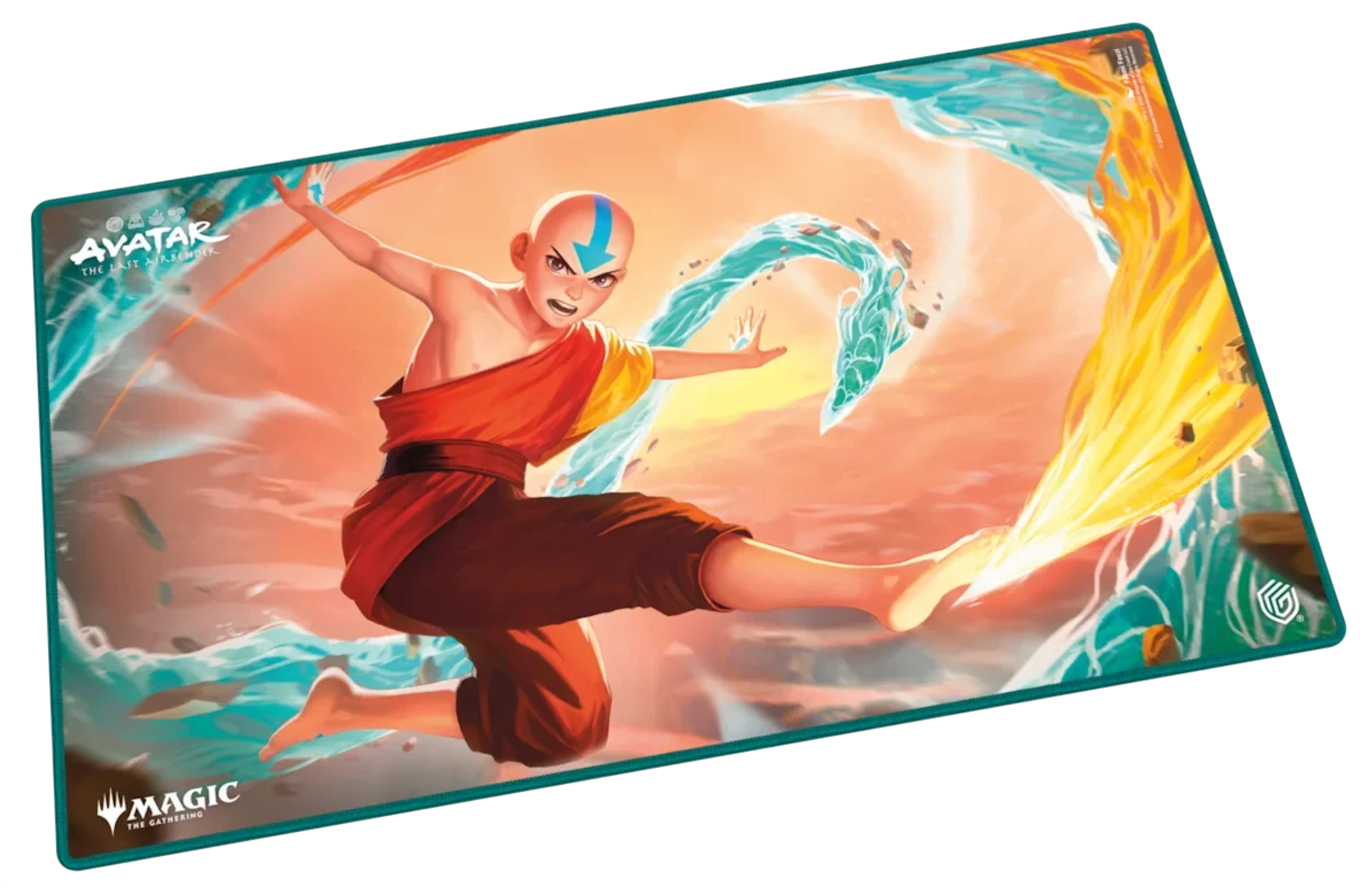 Magic the Gathering Stitched Playmat: Avatar The Last Airbender - Avatar Aang